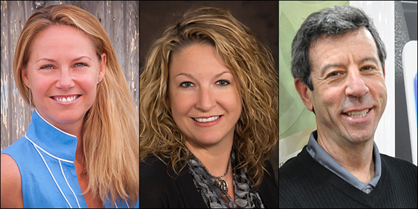 PPEF's incoming trustees include, from left, Anita Emoff, Dana Floyd and David Grobisen.