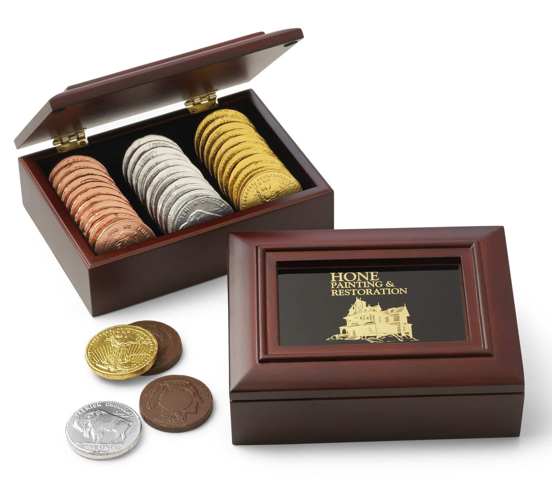 sweet nut tree coin box