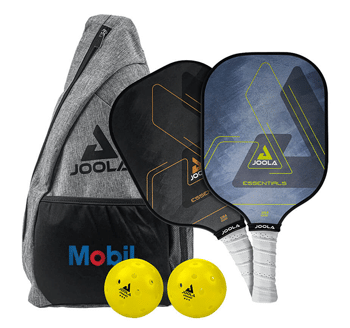 JOOLA Essentials Pickleball Paddles & Balls Set with brandable sling bag