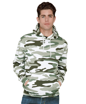 Lane Seven Apparel sage green camo hoodie